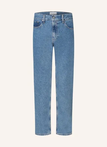 Настоящие джинсы прямого кроя. Calvin Klein Jeans, синий