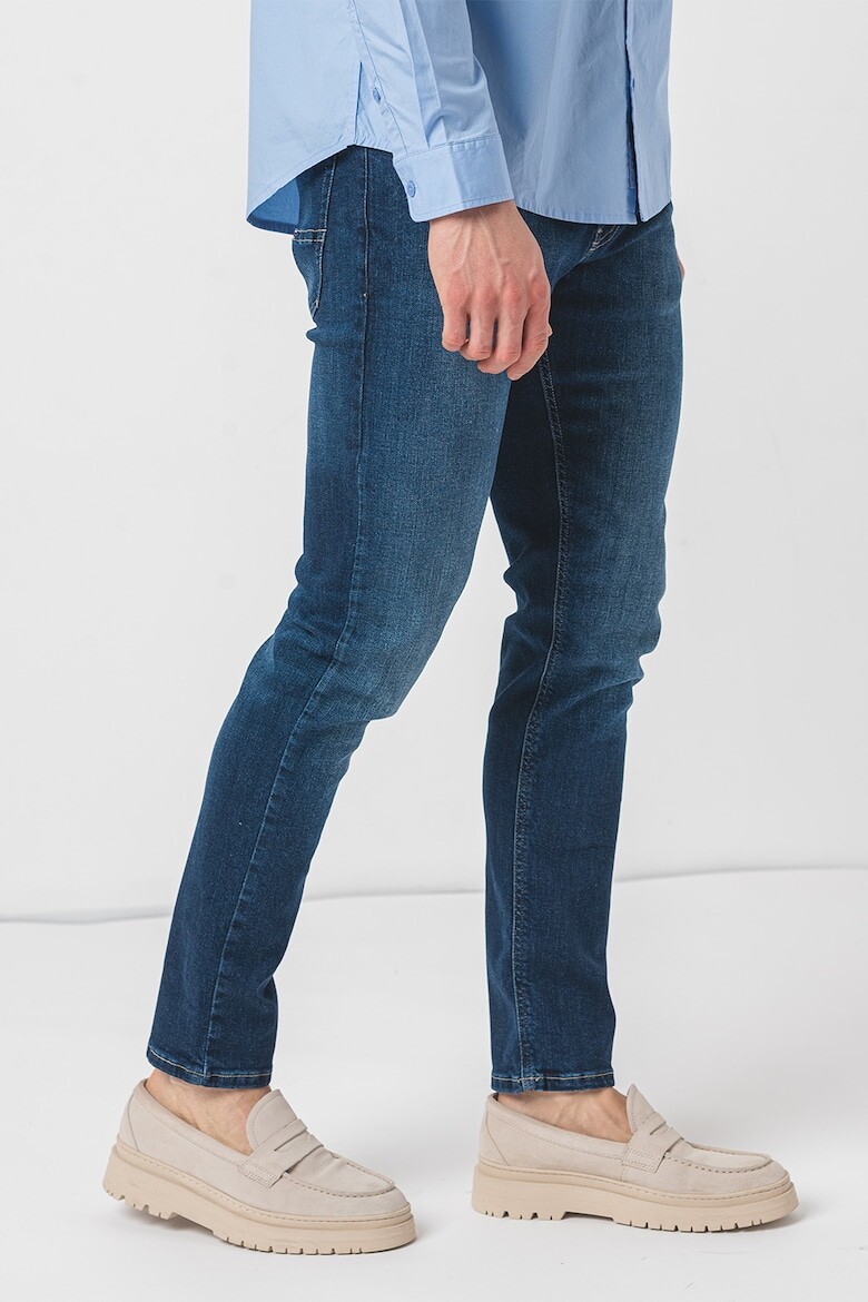 Узкие джинсы Austin с потертым эффектом Tommy Jeans, синий