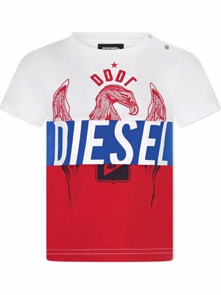 Diesel Kids футболка с логотипом