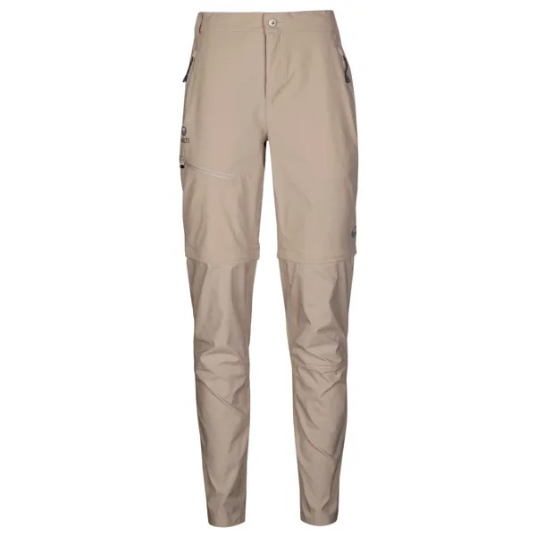 Брюки на молнии Halti Women's Pallas X Stretch Lite Zip Off, цвет Cobblestone Beige
