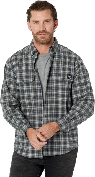 Рубашка Wolverine Glacier Lite Flannel Shirt, цвет Onyx Plaid