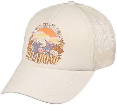 Женская кепка-дальнобойщик Billabong Aloha Forever — Salt Crystal — Новинка