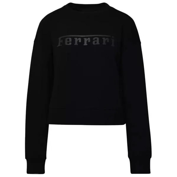 Футболка viscose blend sweatshirt Ferrari, черный