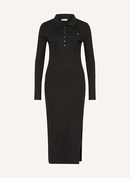 Платье из джерси Calvin Klein Jeans, черный