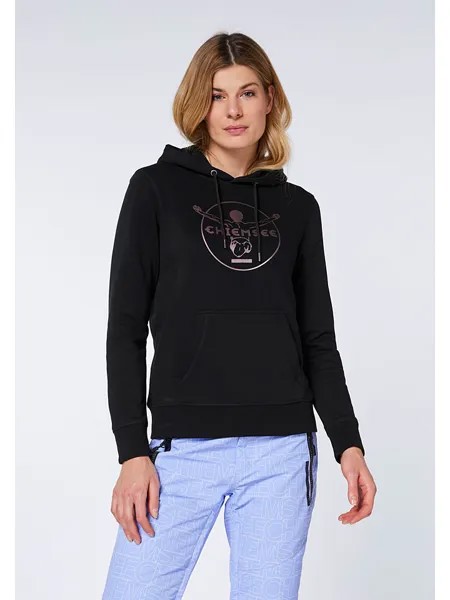 Толстовка Chiemsee Hoodie Cala Blanca, черный