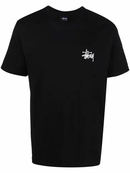 Stussy футболка с логотипом