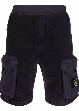 Stone Island флисовые шорты карго