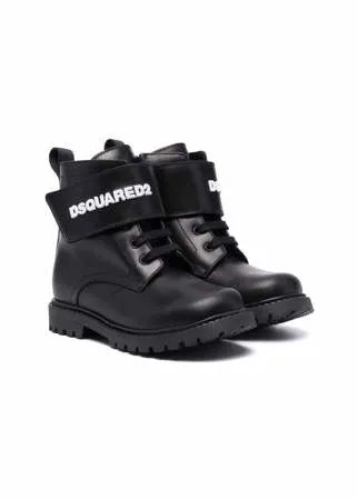 Dsquared2 Kids ботинки на шнуровке с логотипом