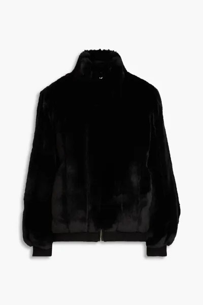 Куртка из искусственного меха Sandro, черный