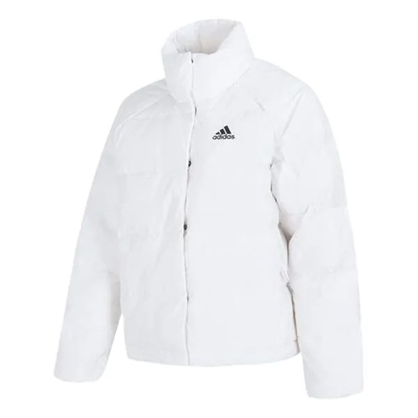 Куртка гелионик расслабленный пуховик Adidas, белый