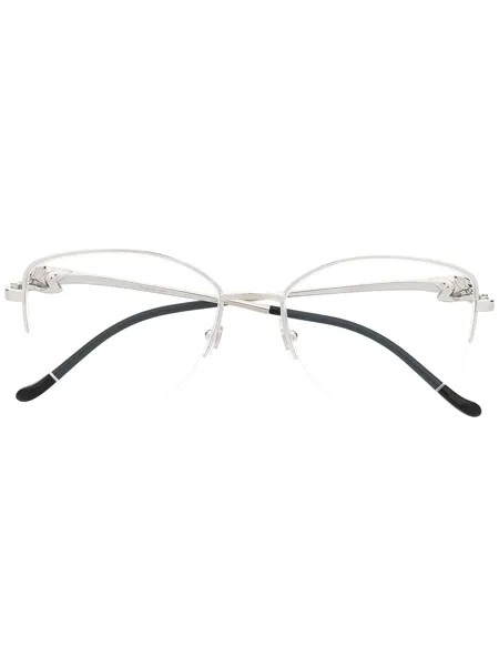 Cartier Eyewear очки Panthère в овальной оправе