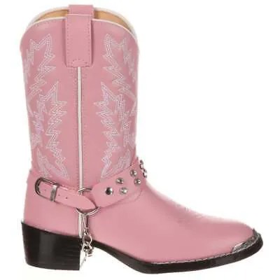 Durango Lil Bling Розовые повседневные ботинки с круглым носком для девочек-подростков BT668