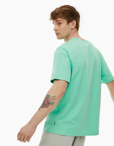 Футболка мужская Gloria Jeans BKT012116 зеленая 2XL