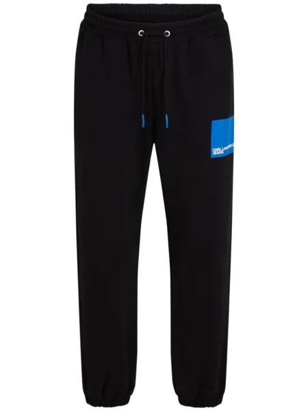 Karl Lagerfeld Jeans спортивные брюки с логотипом, черный