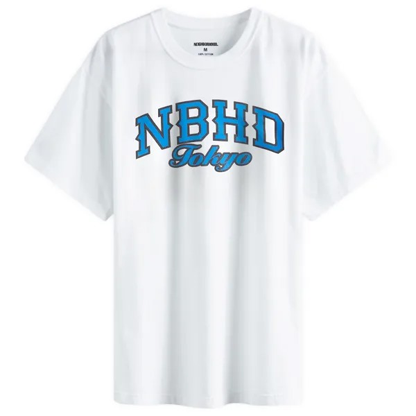 Футболка Neighborhood 11 Printed T-Shirt, белый
