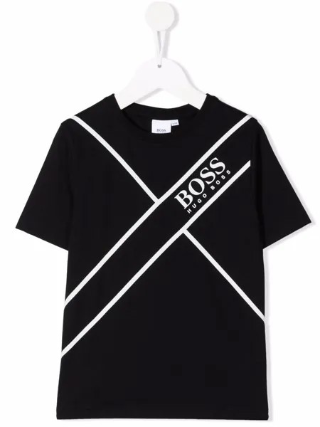 BOSS Kidswear футболка с логотипом