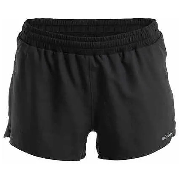 Шорты для бега Icebreaker Women's Merino 125 Zoneknit Speed 3 Shorts, черный