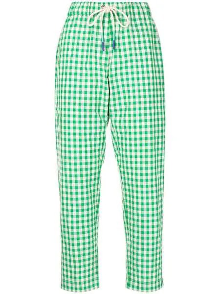 Mira Mikati зауженные брюки в клетку гингем