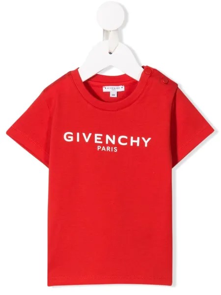 Givenchy Kids футболка с логотипом