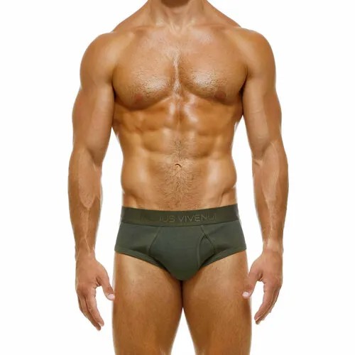 Трусы MODUS VIVENDI Organic - Classic Brief, размер S, хаки