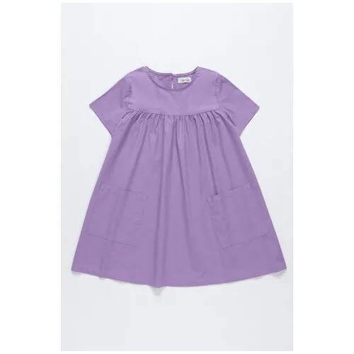 Платье из хлопка Artie GPl-094 Фиолетовый 128