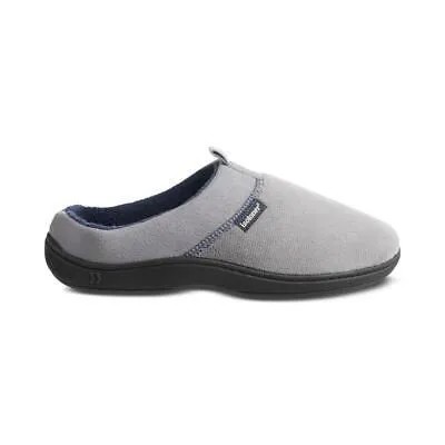 Isotoner Mens Jared Fleece Slip On Comfort Slide Тапочки BHFO 6228