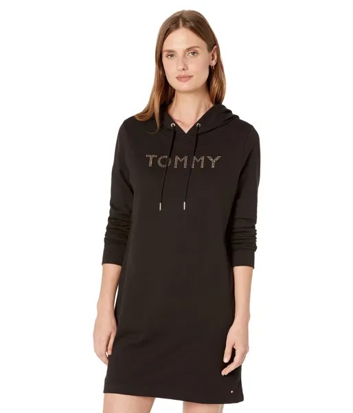 Платье Tommy Hilfiger, Logo Hoodie Sweaterdress