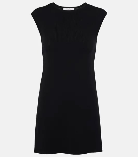 Топ Leisure Soldino в рубчик Max Mara, черный