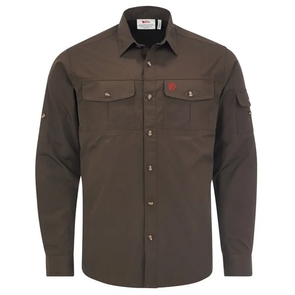 Рубашка Fjällräven, темно-оливковый