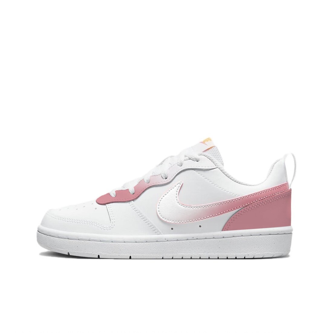 Кроссовки Nike Skateboarding Shoes Women's Low-top White/pink, розовый