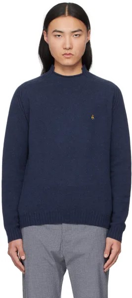 Синий свитер в стиле рыбака Vivienne Westwood, цвет Denim