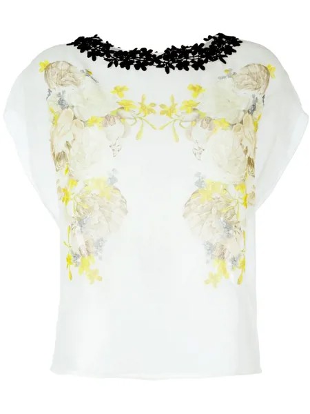 Giambattista Valli декорированная блузка