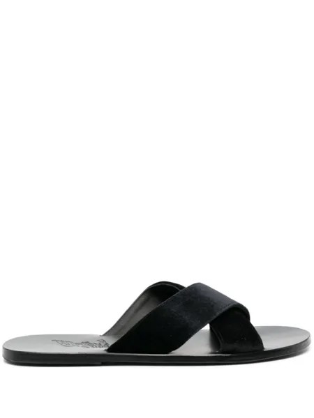 Ancient Greek Sandals шлепанцы Kritonas, черный
