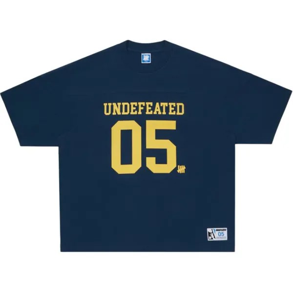 Футболка унисекс Undefeated, цвет Prussian Blue