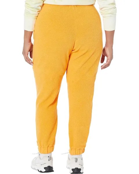 Брюки MONROW Teddy Fleece Sweatpants, цвет Mango