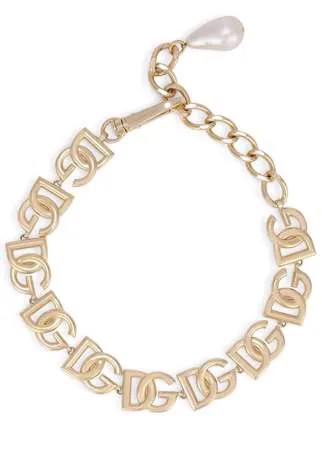 Dolce & Gabbana колье-чокер с логотипом