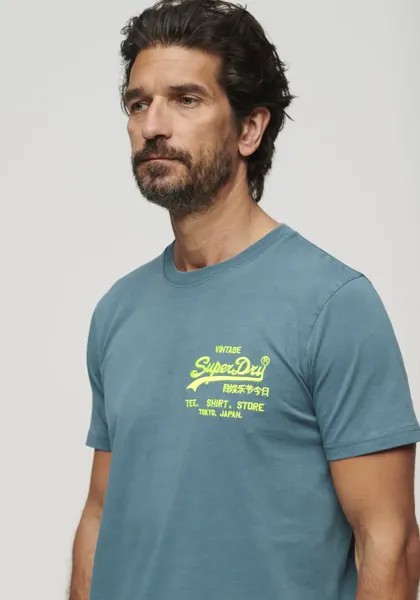 Рубашка с принтом Superdry 