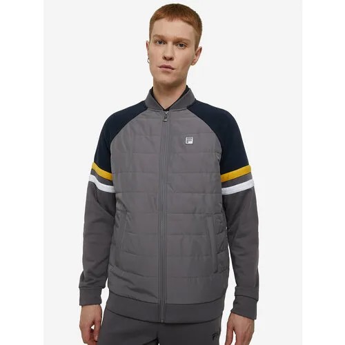 Бомбер Fila, размер 48-50, серый