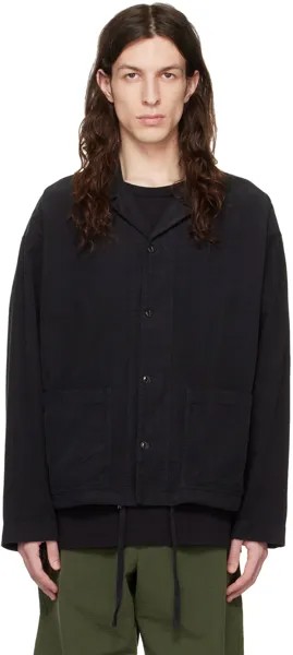 Черная куртка, окрашенная в готовом виде YMC