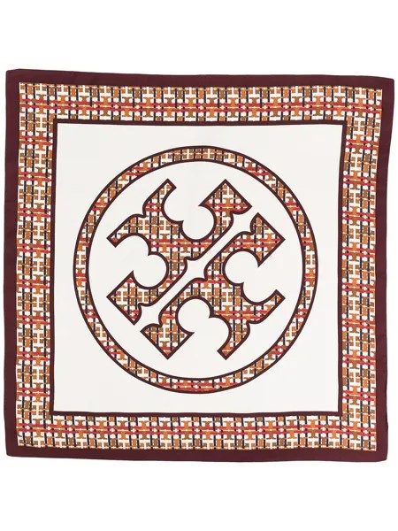 Tory Burch платок с логотипом