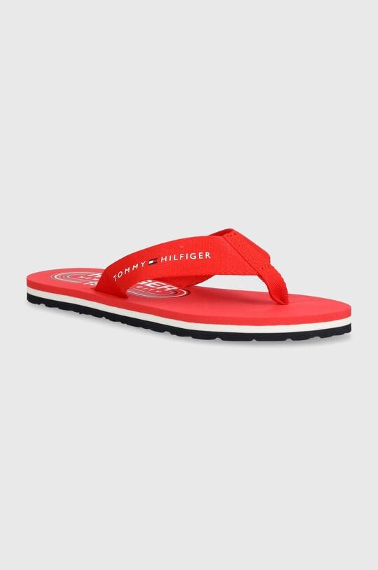 Шлепки Tommy Hilfiger, красный