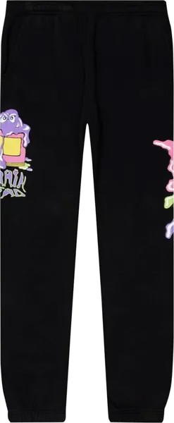 Спортивные брюки Brain Dead Paintman Sweatpant 'Black', черный