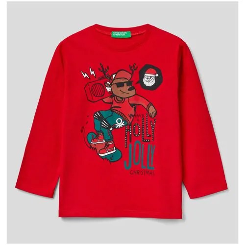 Лонгслив United Colors of Benetton для мальчиков 22A-3VR5G105H-015-98