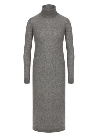 Платье из смеси кашемира и шелка Il Borgo Cashmere