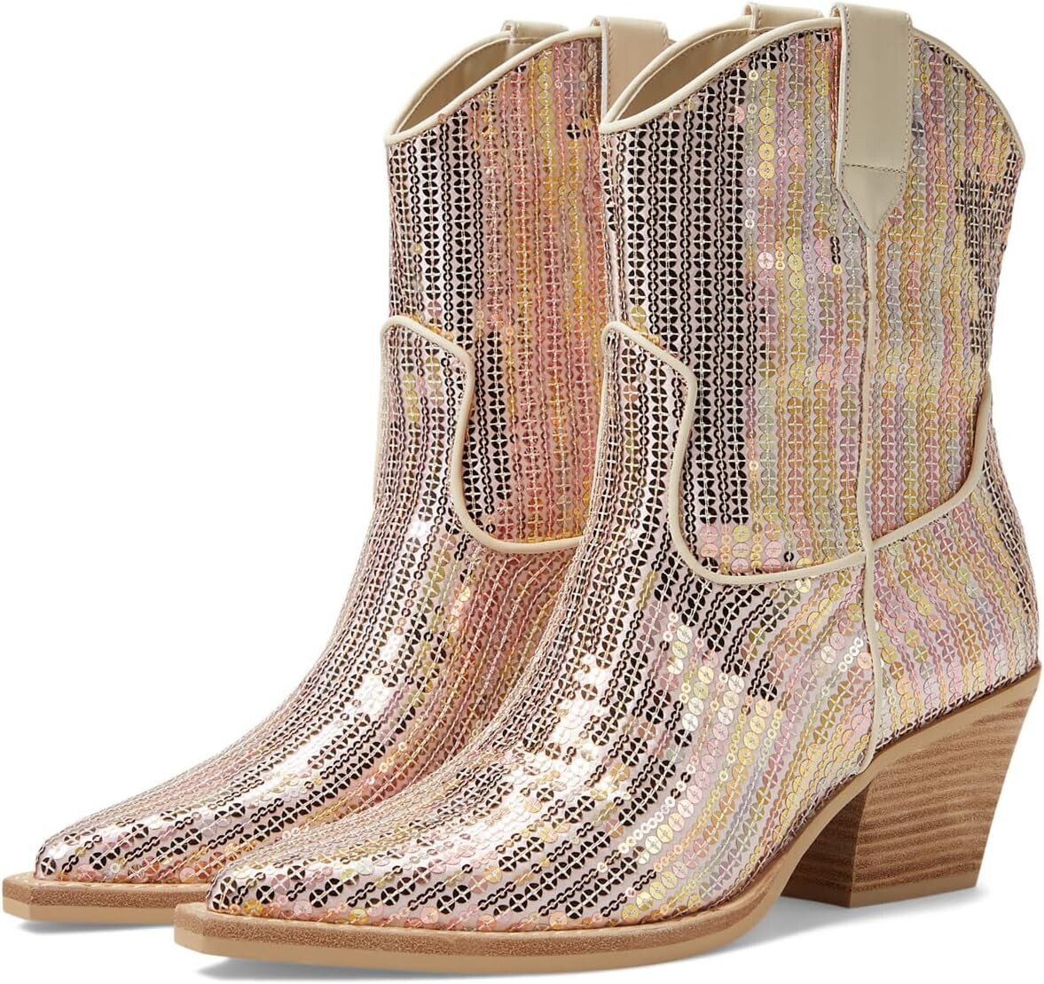 Ботинки Dolce Vita Runa Sequin, цвет Crème