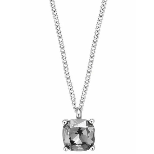 Колье DYRBERG/KERN, кристаллы Swarovski, кристалл, серый