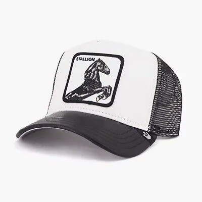 Hat Stallone GOORIN BROS Animal Farm Trucker Hats Animals Stallion White