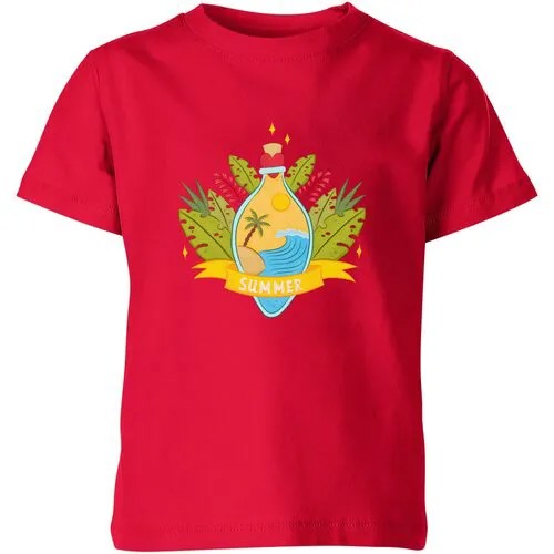 Футболка Us Basic, размер 6, красный