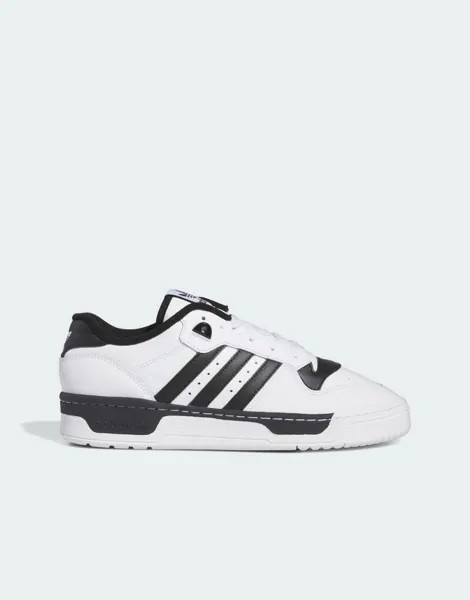 Белые полуботинки adidas Originals Rivalry