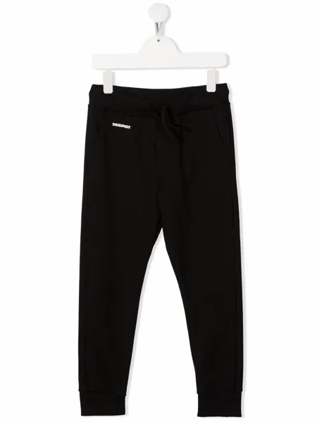 Dsquared2 Kids спортивные брюки с принтом Sport